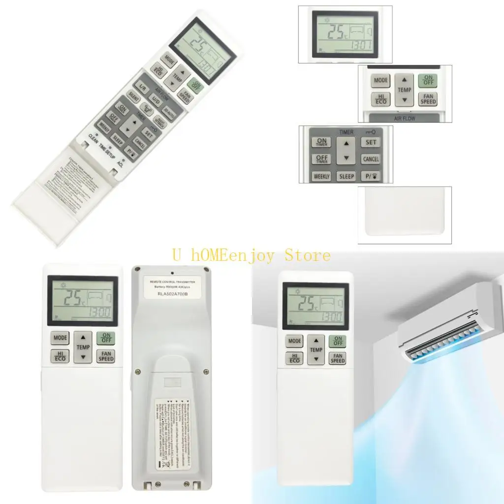 B0KF وحدة التحكم عن بُعد تصميم مريح للإرسال SRK25ZS-S ZM-S #1