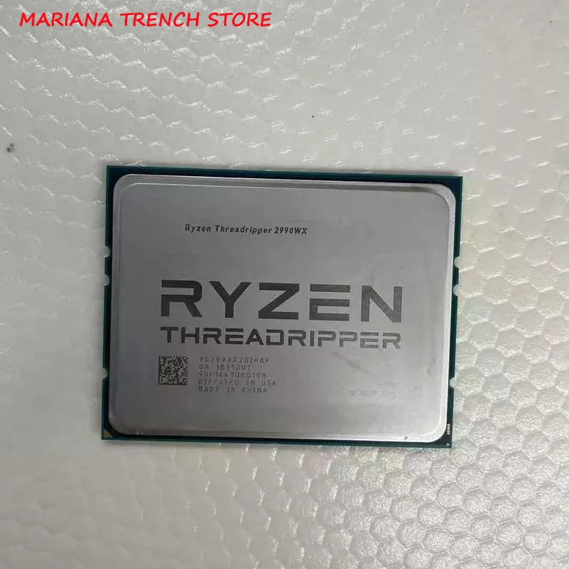 

Processor for Ryzen Threadripper 2990WX 32 Cores 64 Threads Base Clock 3.0GHz Max. Boost Up to 4.2GHz