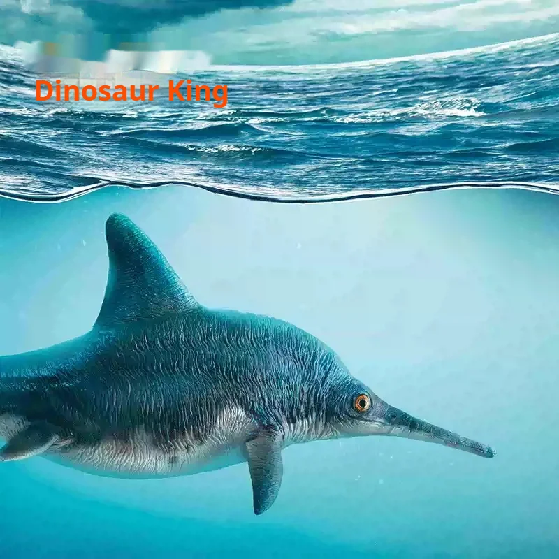حار حقيقي ديناصور الملك نموذج 12 رفيق النمو عمل الشكل Ophthalmosaurus ثابت نماذج للحيوانات لعبة Ornamaent الزخرفية