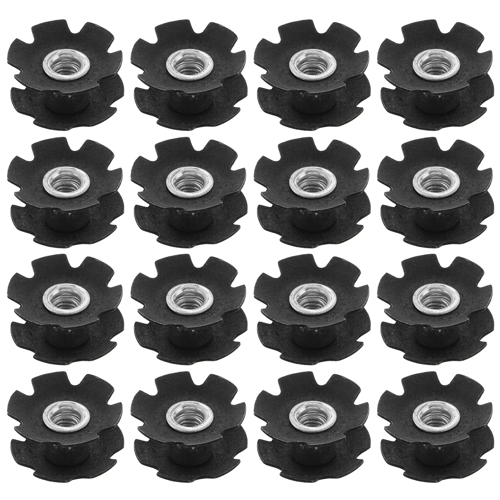 

20Pcs Bike Fork Star Nut Bicycle Headset Nut for Front Fork Repair Expanding Design High Precision Stability