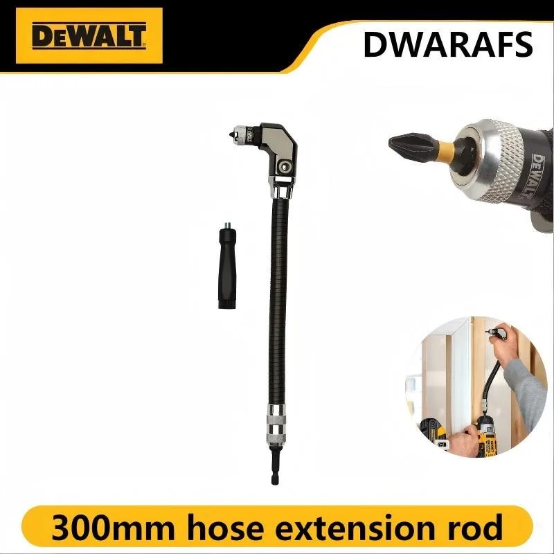 

DEWALT Right Angle Drill Adapter 300mm - PH2 Bit, Flexible Shaft, Hex Holder, Flex Extension DWARAFS