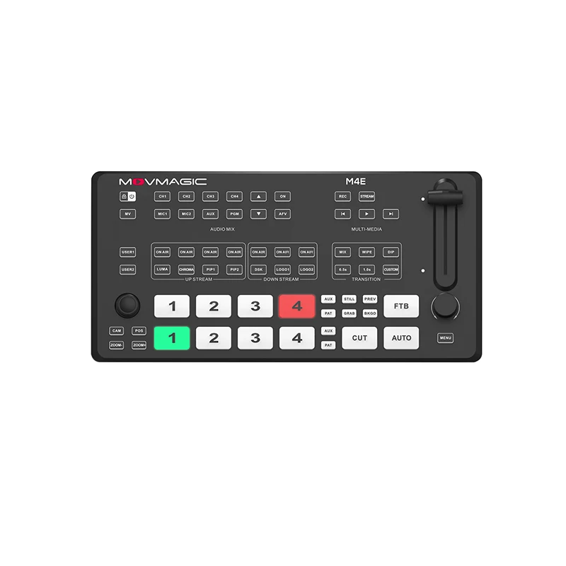 Movmagic M4E&M4ES Video Switcher Video Switcher 5 Channel 5.5