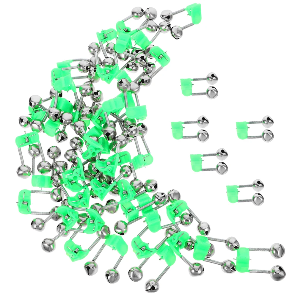 

65pcs Fishing Alarming Fishing Alarm Bells Rod Alert Accessories Supplies Baits ABS Durable Outdoor Tools