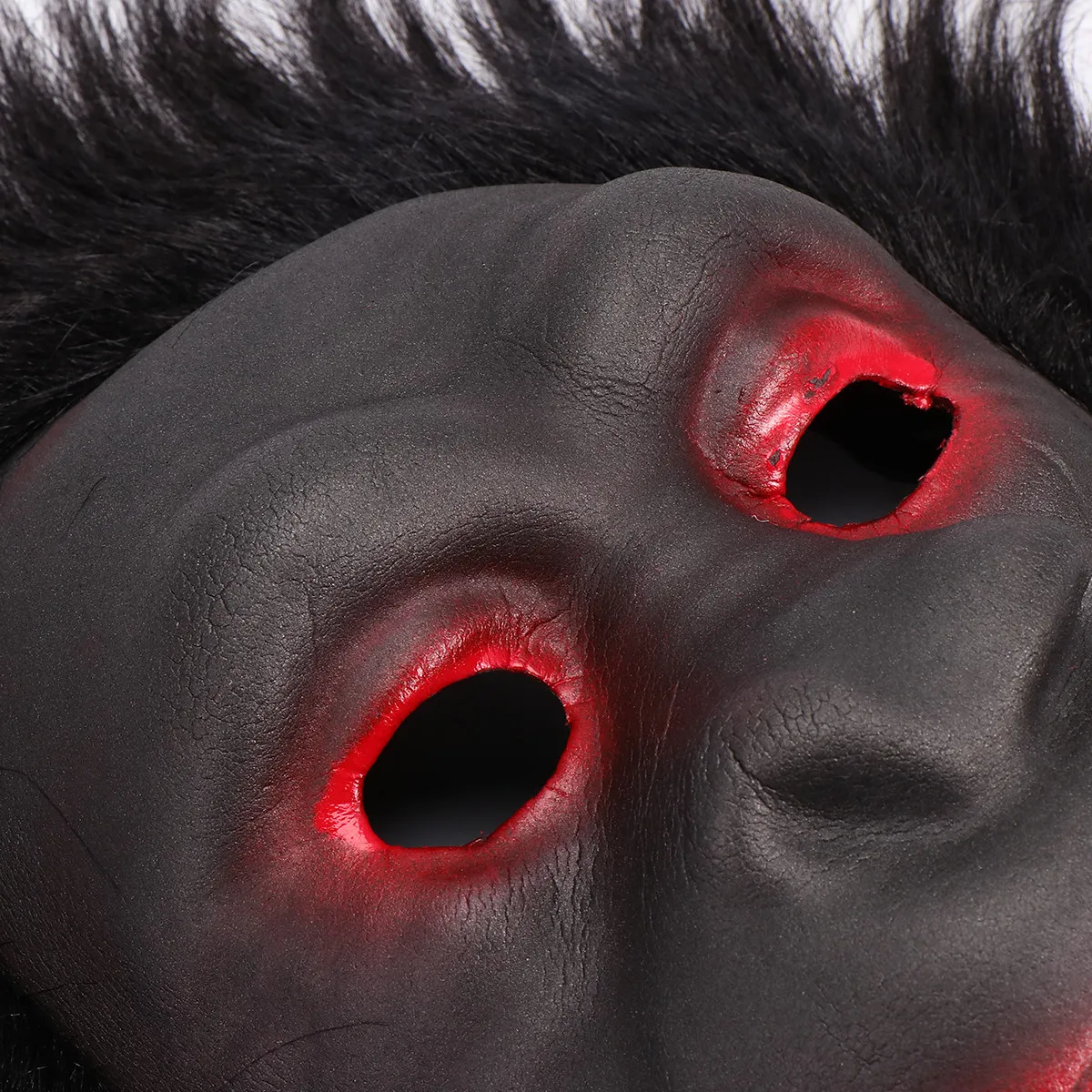 3Pcs Animal Masks Chimpanzee Creative Funny Halloween Festival Mask Breathable Soft for Party Mask Chimpanzee Halloween Prop