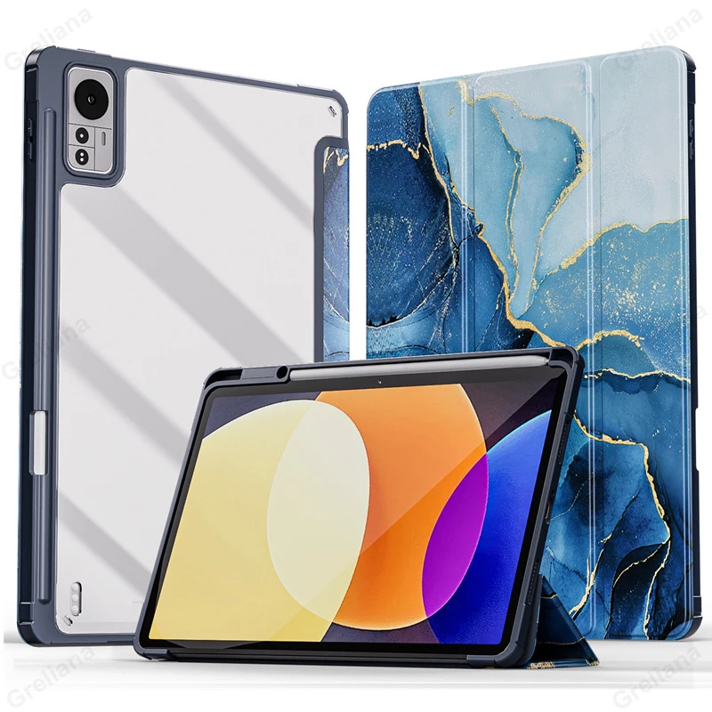 自動加熱と睡眠カバー,ペンシルホルダー付きカバー,redmi pad se 11 10.61,xiaomi mipad 6 5 pro 11, 10.61