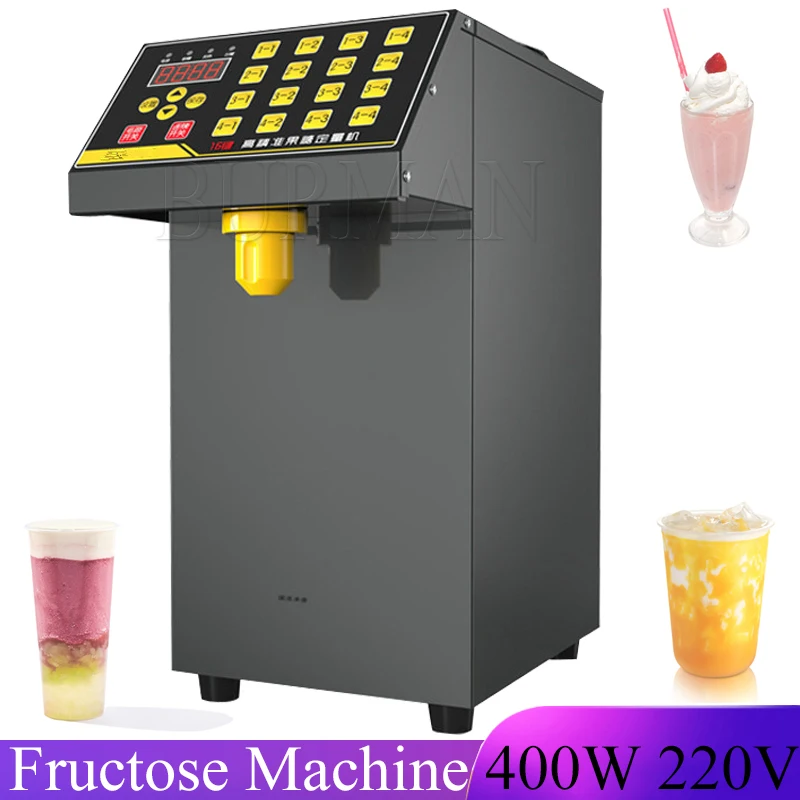 Quantitative Fructose Machine Automatic  Syrup Dispenser Bubble  Shop Milk Tea Equipment