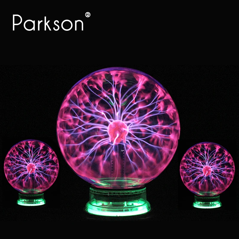 Novelty Magic Plasma Touch Sensitive Light Child Holiday Gift AC 220V Indoor Desktop Deco Glass Ball Lamp Novelty Night Lights