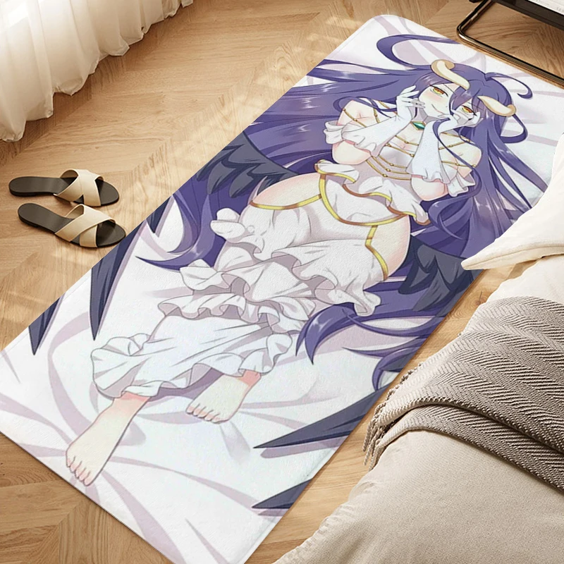 

Bedroom Rug D-Albedo Overlord Waterproof Bathroom Mat Kitchen Hallway Living Room Floor Carpet Home Doormat Entrance Door