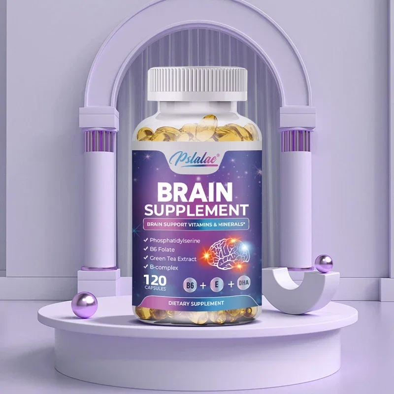 Brain Supplement Capsules - Memory, Focus, Clarity, Energy Brain Supplement