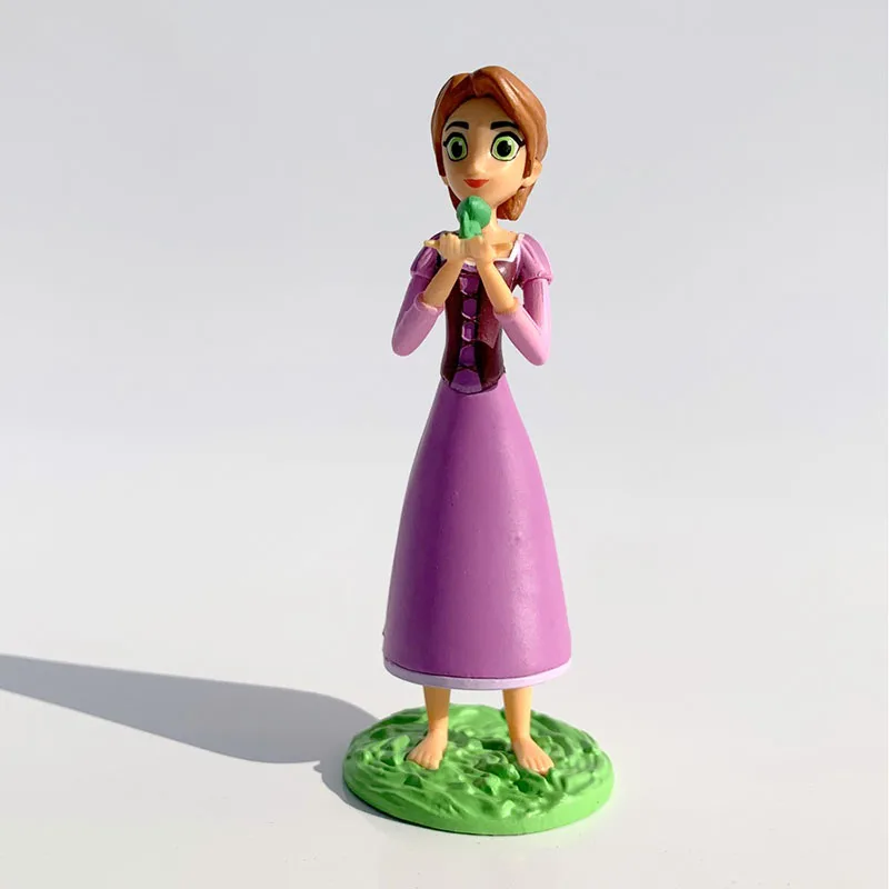 Disney Cartoon grovigliato Rapunzel Pascal Action Figure Toys Chameleon Dolls decorazione modello regalo bambini