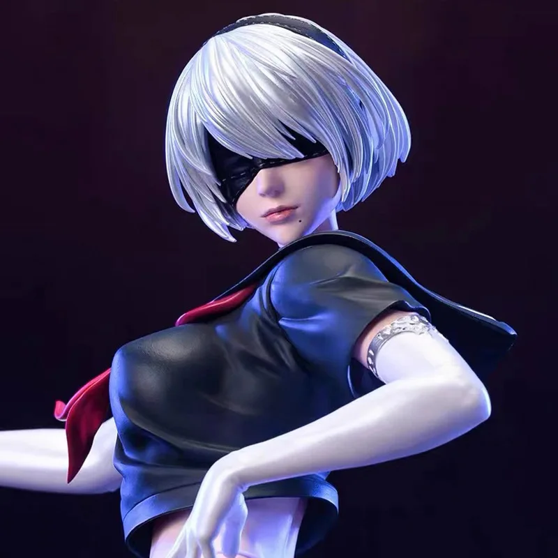 

30cm 2B Neil Mechanical Era Handheld Little Sister Mechanical Life Anime Model Trendy Play Ornament Gift High Quality Edition