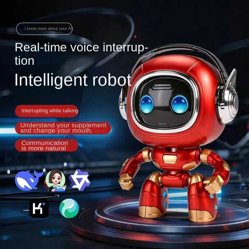 AI Intelligent Robot Doubao Deepseek Thousand Question Dialogue Multilingual Memory Emotion Encyclopedia For Children New 2026