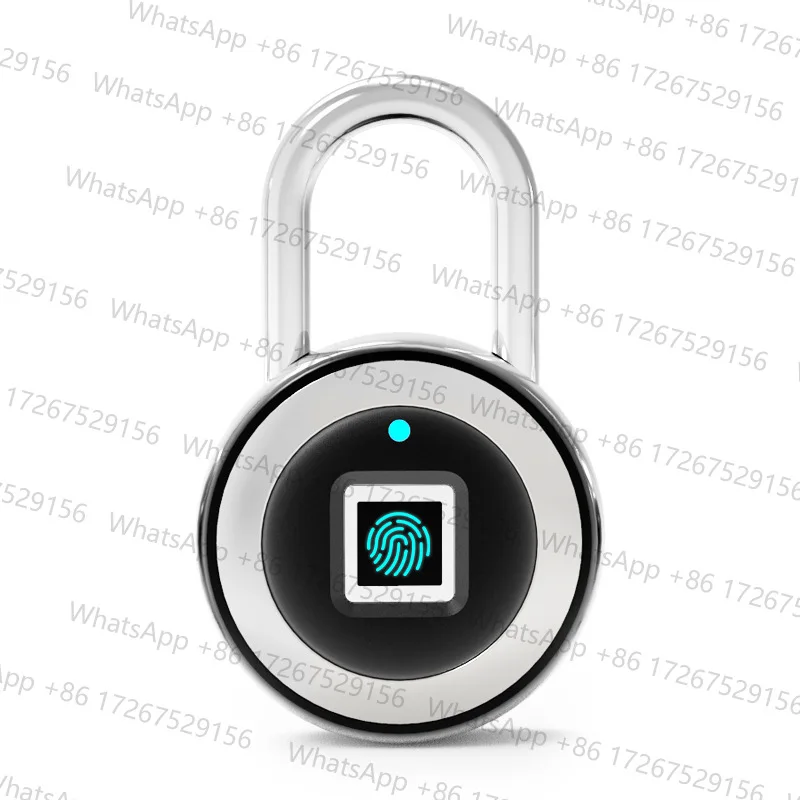 Smart Fingerprint Padlock Thumbprint Door Lock Security Anti-Theft Lock Suitable For Wardrobe Cabinet Travel Box