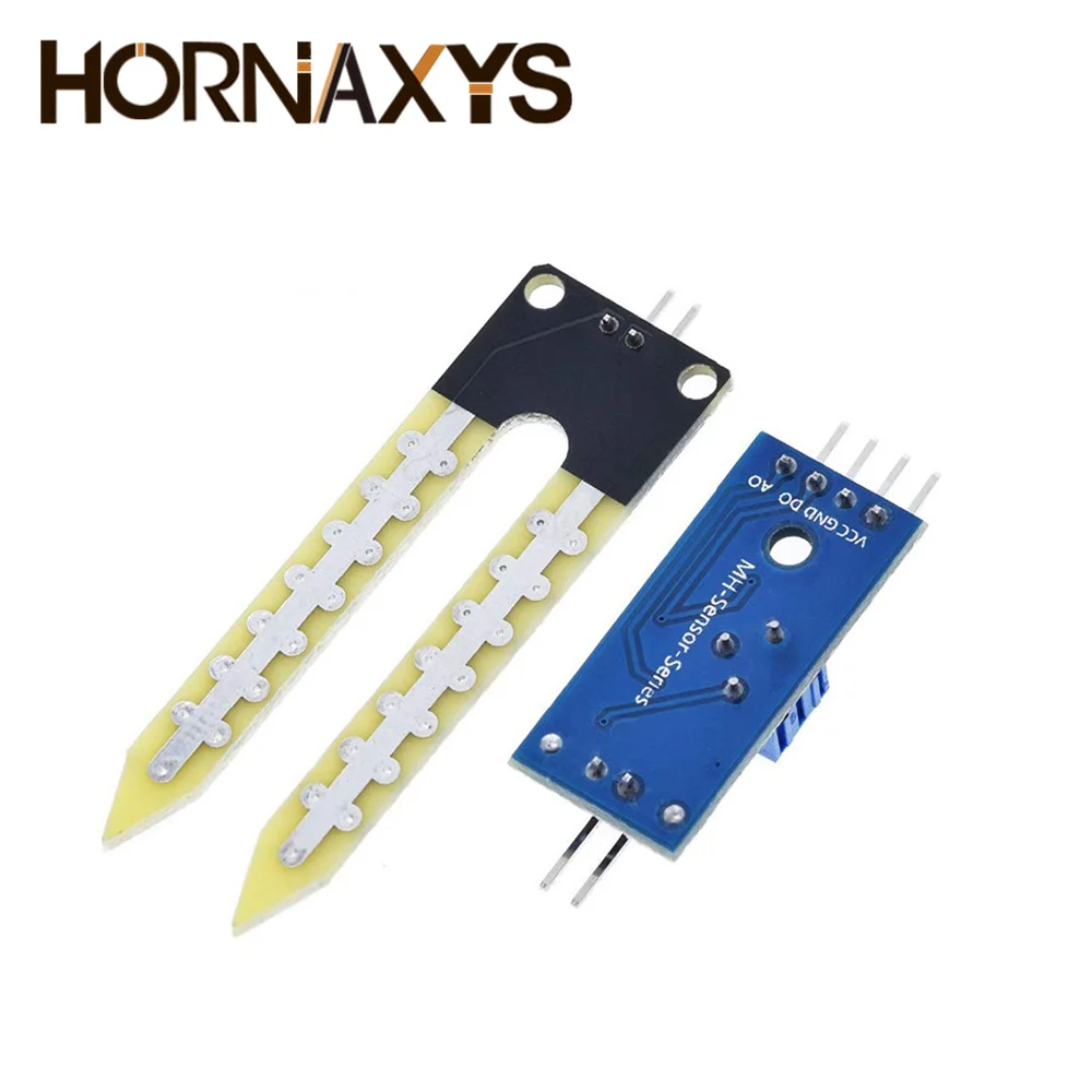 5pcs Soil Humidity Hygrometer Moisture Detection Sensor Module Automatic Watering System Compatible with Arduino