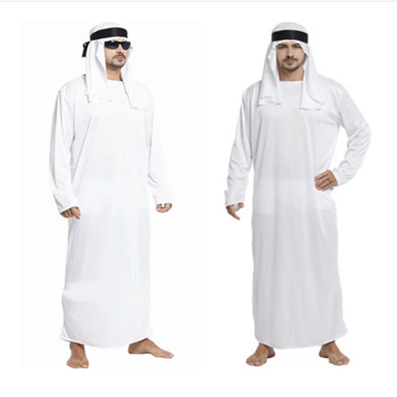 Arabian Prince King Costume for loween Middle East Performance Dubai Prince S epherd Outfit Traditional Ethnic Stage...