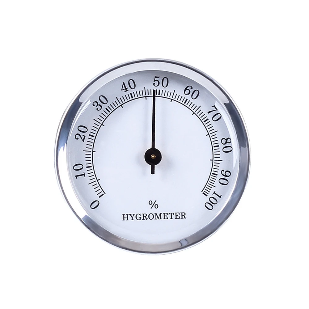 

Hygrometer Round Analog Hygrometer for Cigar Humidor, Accurate Reliable Cigar for CASE Small Round Accurate Hygrom