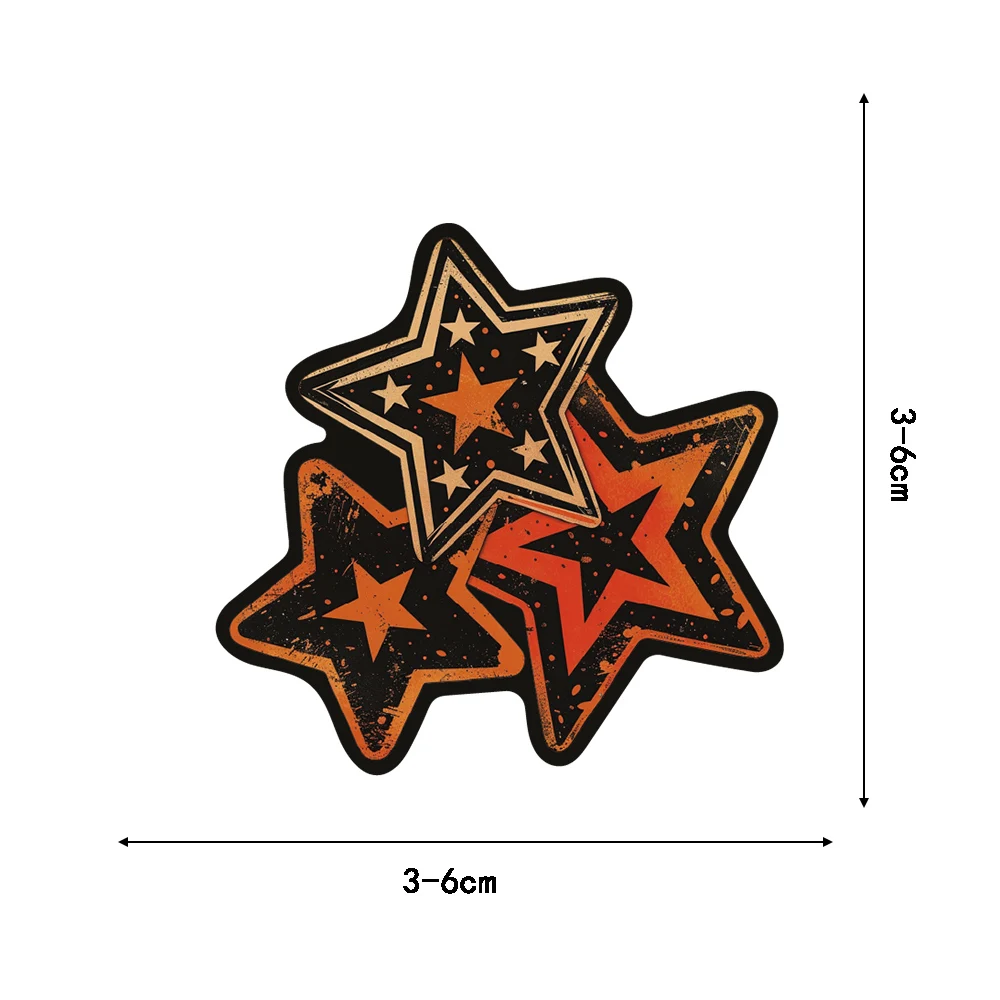 50/100PCS Happy Retro Halloween Sticker Phone Laptop Luggage Pumpkin Scrapbooking Graffiti Office Motorcycle Gift Sticker