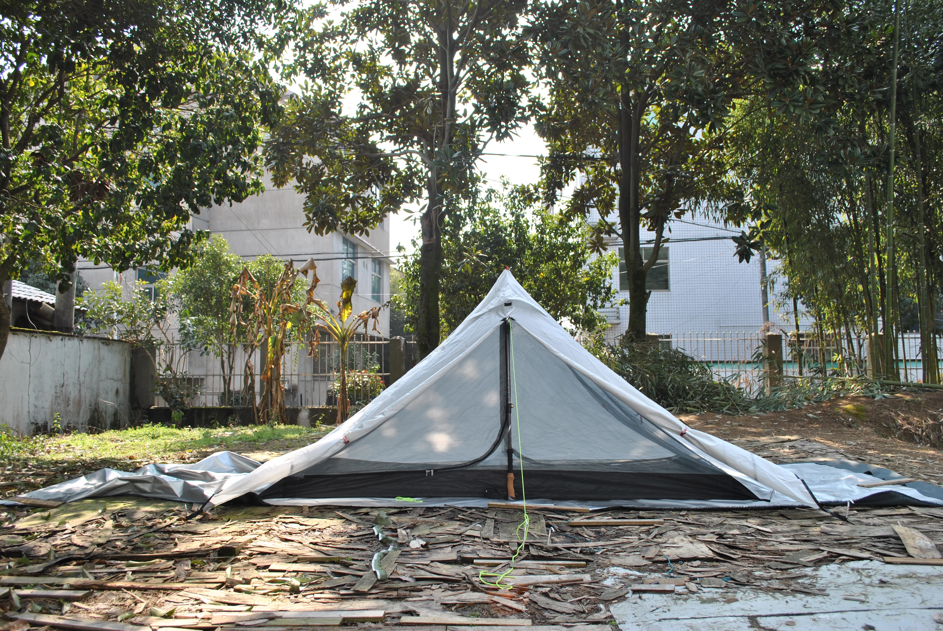 Tenda impermeabile ultraleggera per 1 persona, tenda da campeggio a doppio strato, alta qualità