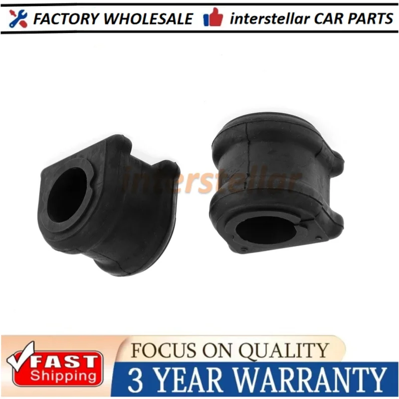 68184510AA 2pcs Car Front Stabilizer Sway Bar Bushing Black Rubber for Jeep Grand Cherokee WK2 2011 2012 2013 2014 2015