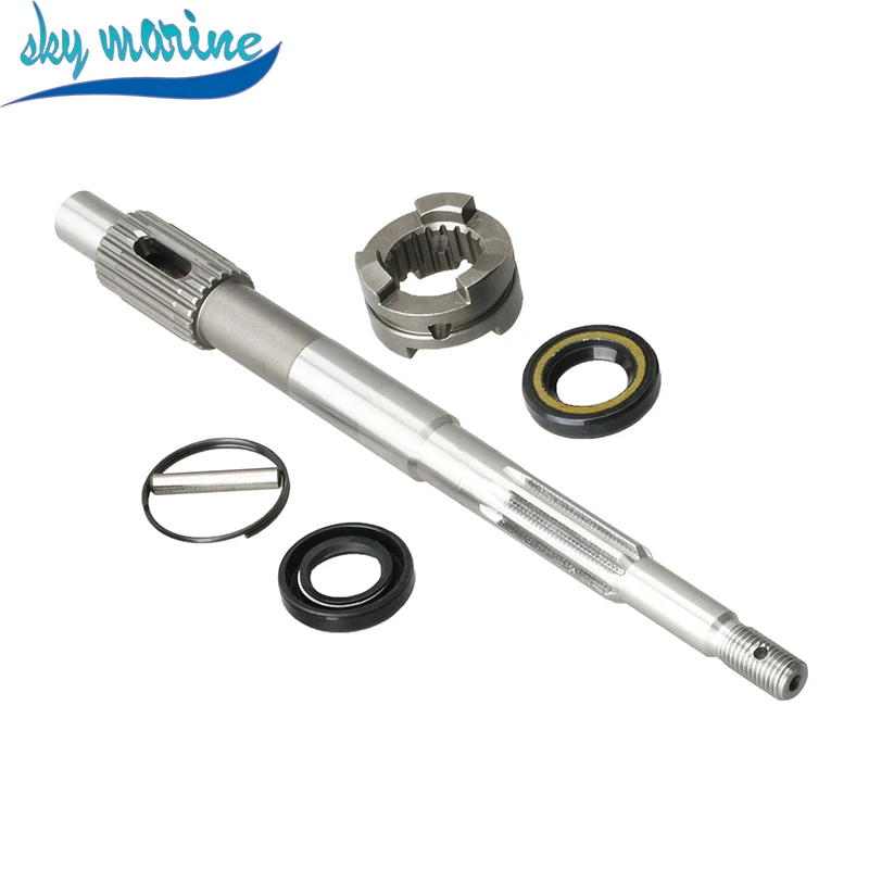 683-45611-00 Yamaha Marine Motor Powertec 9.9HP 15HP 2-Stroke Drive Shaft Kit 683-45611 682-45631 Parsun F15-06070001