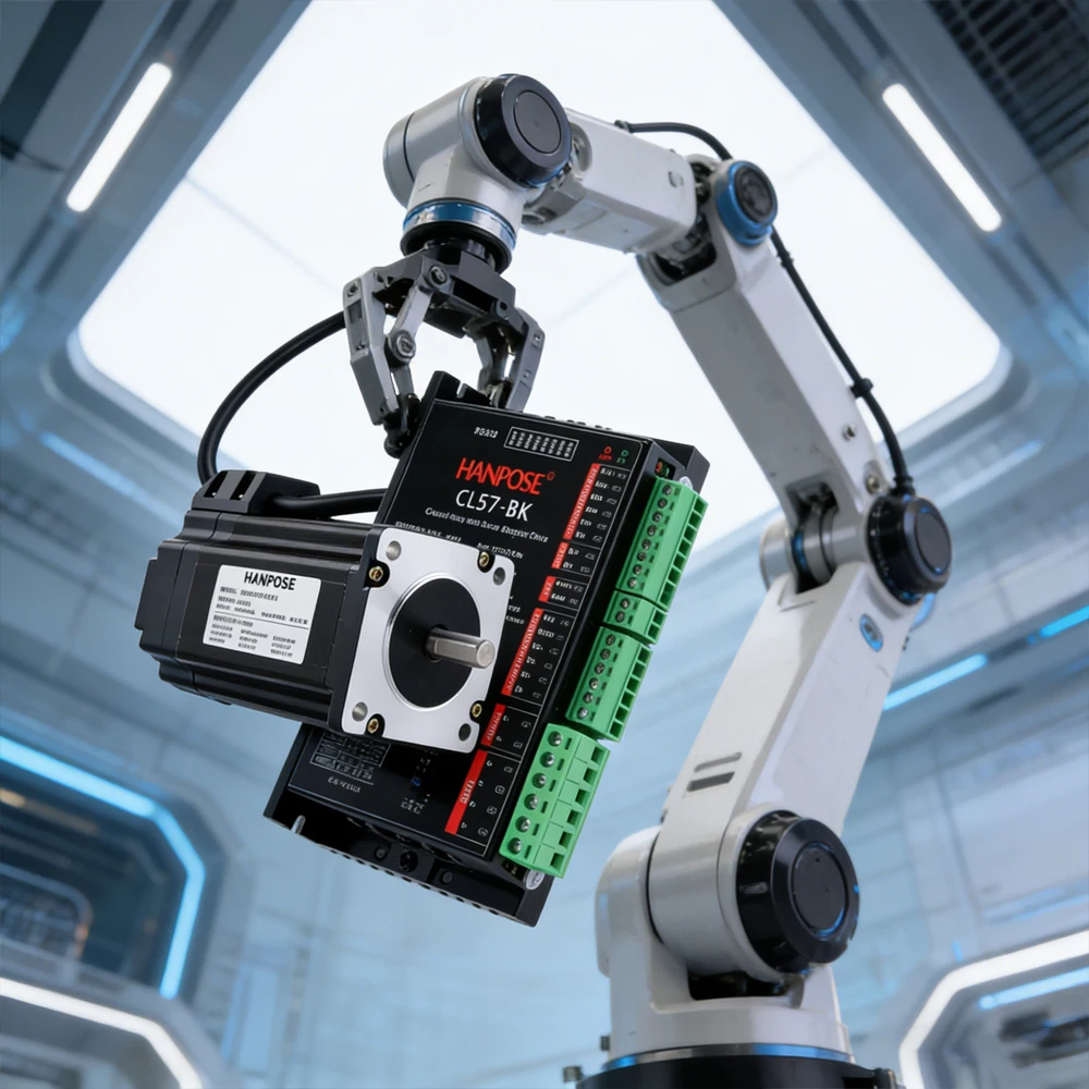 

Stepper Motor Controller Kit Closed Loop NEMA24 60EH100-821+CL57-BK CNC stepper motor Driver 4.0A 2.8N.m Hybrid Step-servo motor