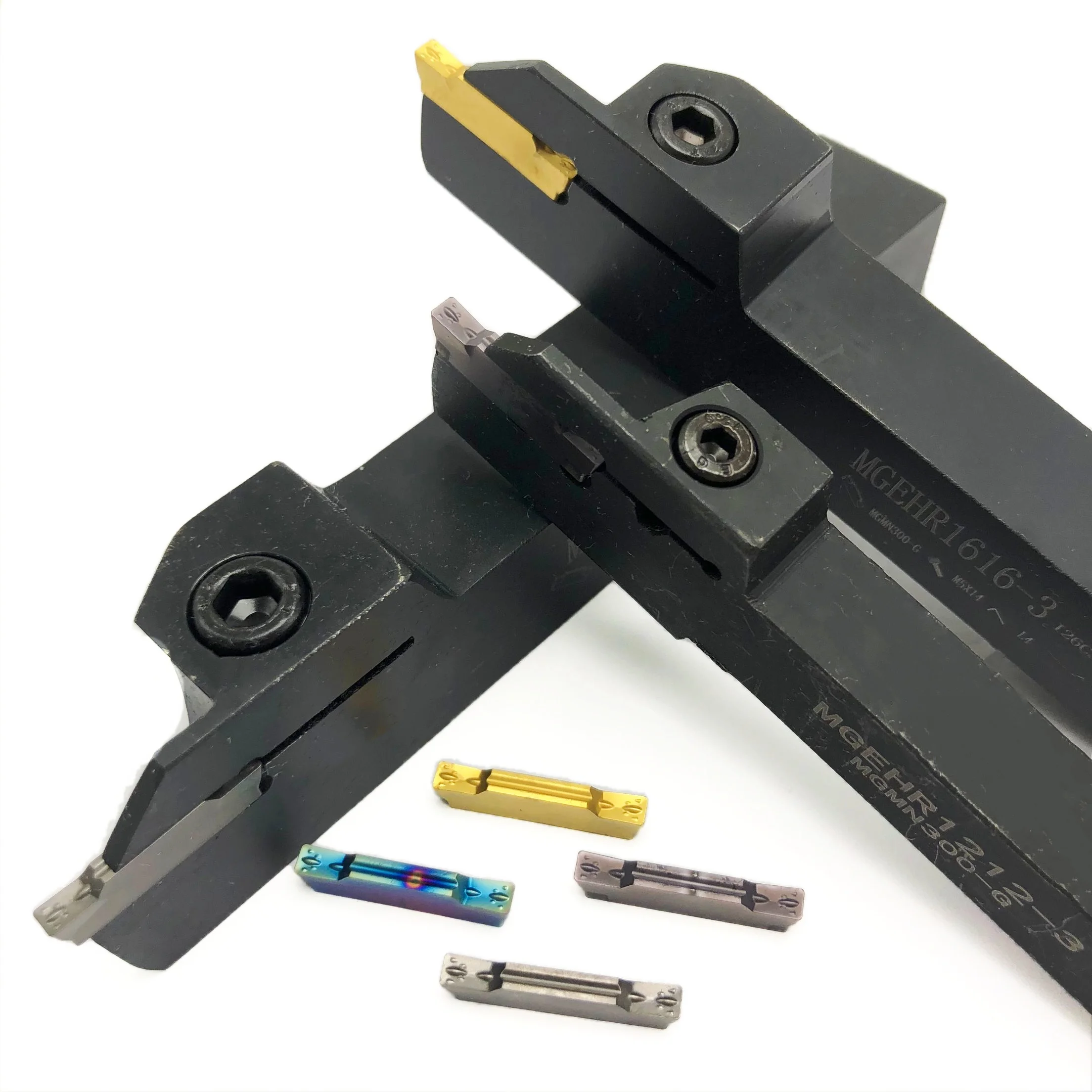 Hoge Kwaliteit Full Series Grooving Gereedschapshouder Mgehr1212 Mgehr1616 Mgehr2020 Mgehr2525 Carbide Grooving Insert Mgmn300