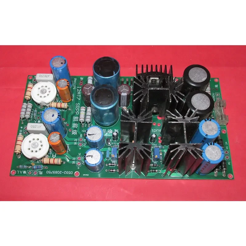12AT7 double SRPP bile preamp circuit board JCDQ19G, good linearity, strong overload capacity. Reduced distortion