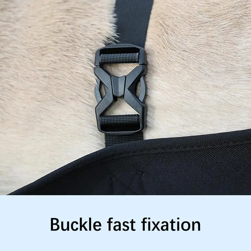 Dog Carrying Harness Pet Support Harness Puppy Rehabilitation Lift Vest Adjustable Strap Thicken Handle For Joint Injuries