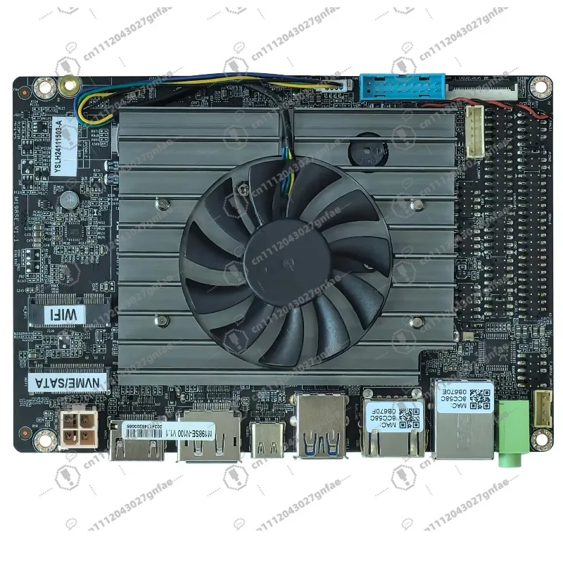 N100 DDR5 Mini ITX main board N150 N97 DP LVDS/EDP1 type _c RS232 COM1/2 NGFF port M198SE for vending machines