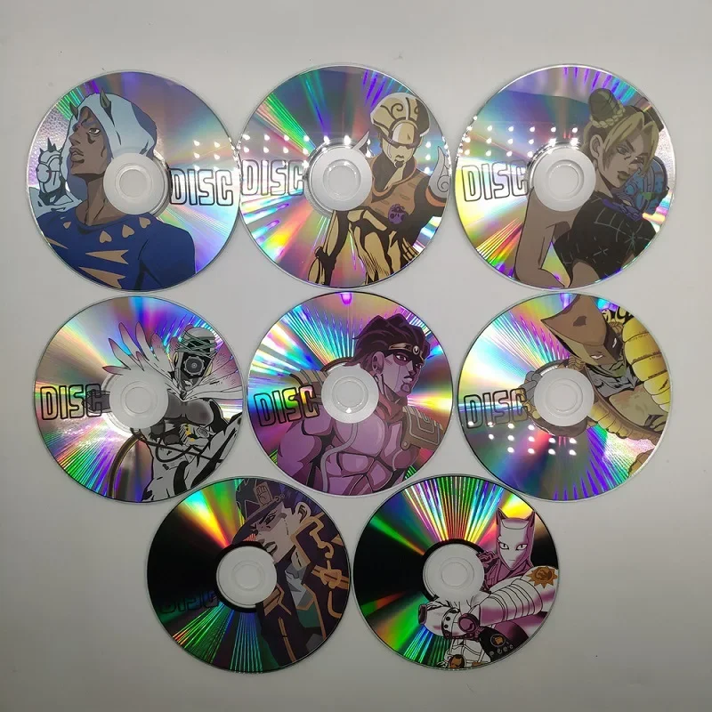 JOJO Bizarre Adventure Cosplay Disc CD Jotaro Star Platinum Jolyne Killer Queen Cosplay Accessories Made In Heaven Peripherals