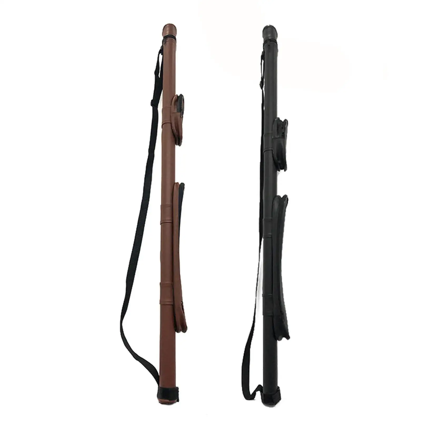 Billiard Pool Cue Sticks Carrying Case 2 Holes Professional Holds 1 Complete 2