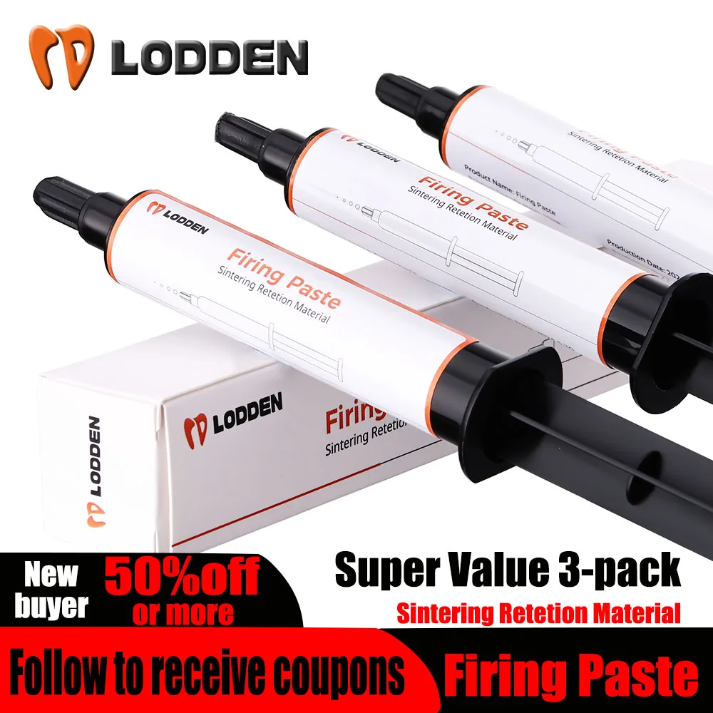 

LODDEN dental sintering paste, dental prosthesis restoration material, dental laboratory restoration, sintering fixation