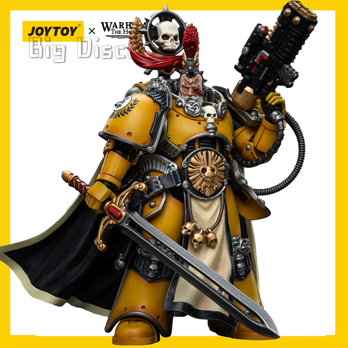 [متوفر] لعبة الممتعة Warhammer 30K 1/18 القبضات الإمبراطورية فيلق Praetor مع سيف الطاقة أنيمي نموذج عسكري عيد ميلاد