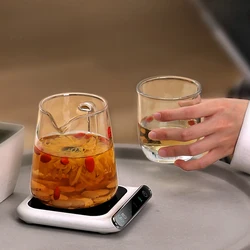 Mini Portable USB Cup Warmer Coffee Mug Heating Coaster 3 Gear 100°C Milk Tea Water Cup Heaters For Home Office Desk Heating Pad