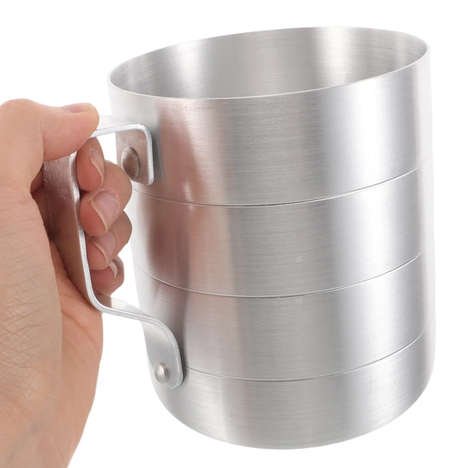 

Мерный стакан из алюминия 1000 мл (34 унции) с градуировкой и ручкой для химических лабораторий, научных исследований, кухни и выпечки