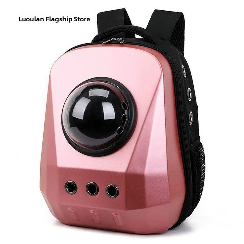 

Большая емкость, дышащая интеллектуальная портативная сумка Spacecrt с двойным плечом, уличная сумка для домашних животных, ручная сумка-переноска для домашних животных