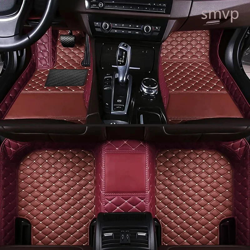 

RHD Carpets for BMW X6 2019 2018 2017 2016 2015 Full Surround Car Mat Artificial Leather Rugs Custom Auto Interior Accessories