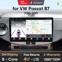 Junsun Android 13 Qualcomm 8 Core Wireless CarPlay for Apple Android car Car Radio For VW Passat B6 B7 CC 2010-2015 Car Radio