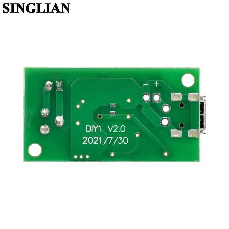 1set USB Mini Humidifier DIY Kits Mist Maker and Driver Circuit Board Fogger Atomization Film Atomizer Sheet Mini Oscillating