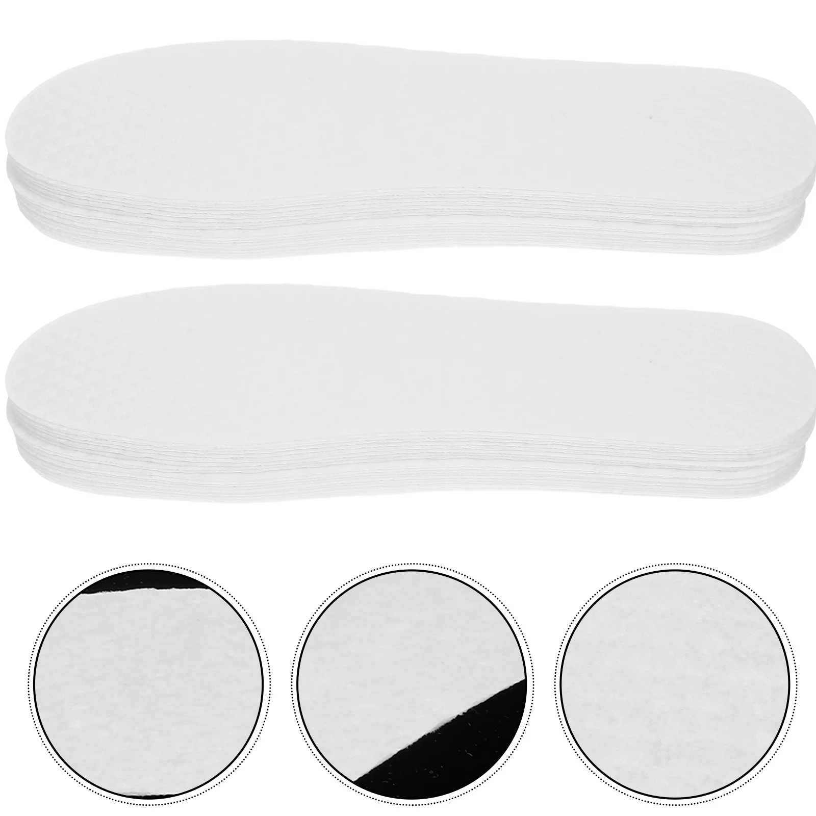 

Wood Pulp Insoles Breathable Sweat-Absorbing Non-Slip Relief Shoe Inserts For Men Women Sports Summer Use Foot Care Tool
