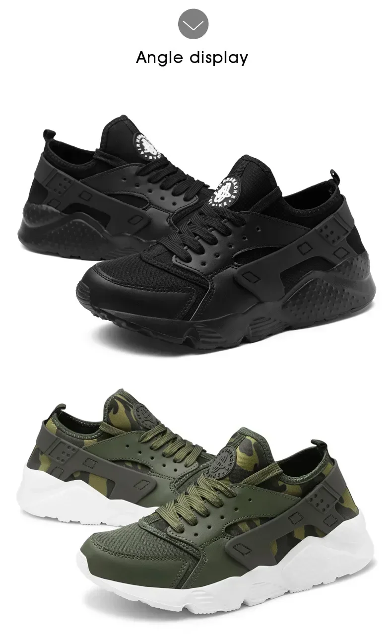 Sommerliche Herrenschuhe mit atmungsaktiver Mesh-Oberfläche, leichtem, weichem Boden, lässige, trendige Laufschuhe, Sportschuhe für Herren aus China. – Detail 32