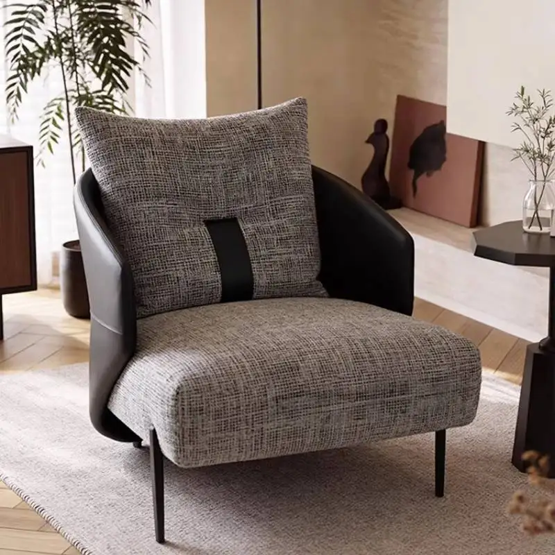 

Armrest Lazy Living Room Chairs Lounge Classic Balcony Relax Recliner Chair Accent Designer Muebles Para Hogar Furniture Home