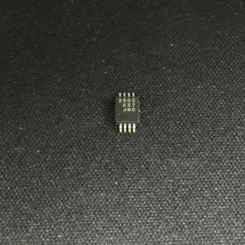 30pcs NJM2903V-TE2 Dual Voltage Comparator, 2V-36V, Open Collector Output, 1.5µs Response, SSOP-8