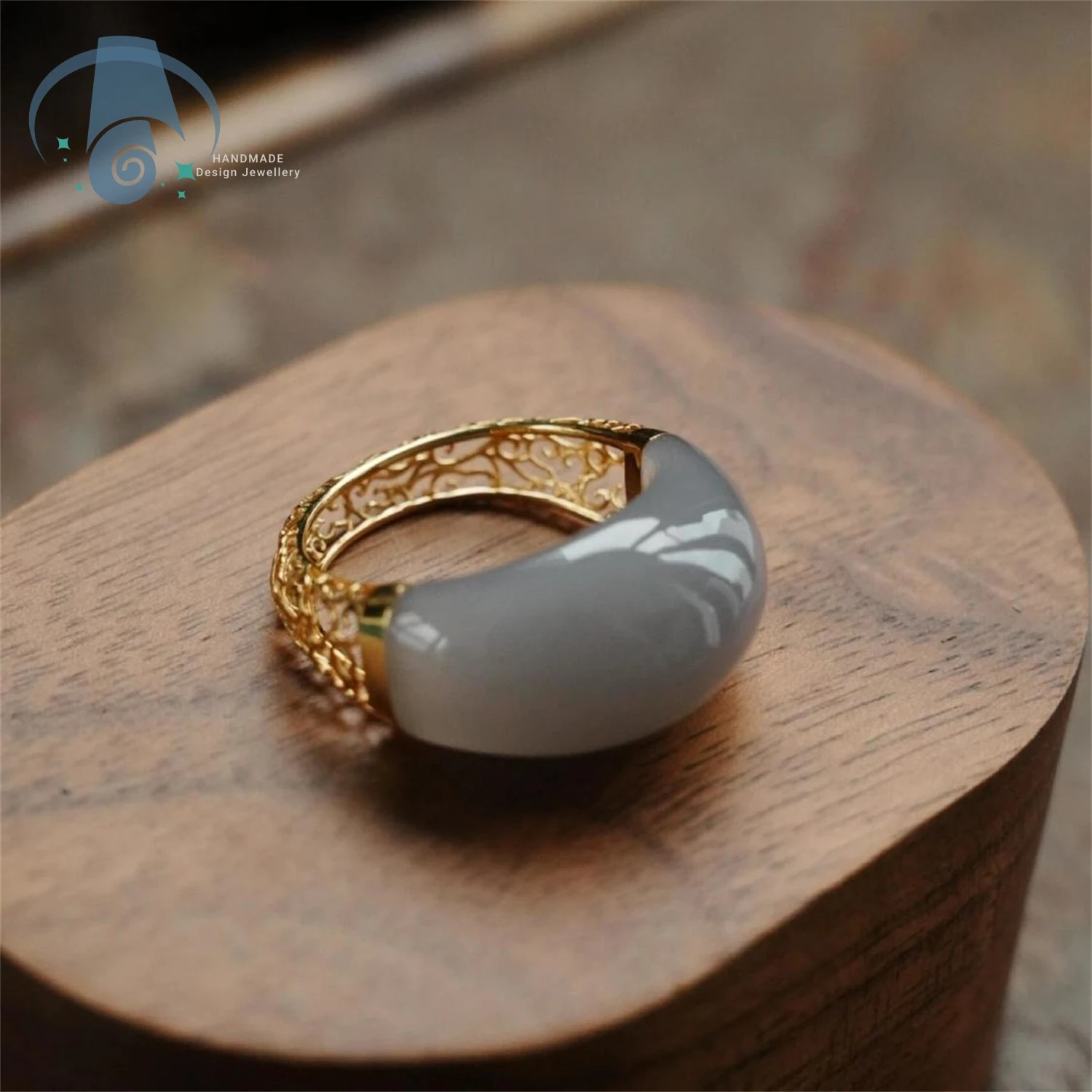 

Серебряное регулируемое кольцо с камнем «Тигровый глаз» для женщин, открытое штабелируемое кольцо на указательный палец, цвет Майяра, роскошное ретро, изящное, изысканное, модное