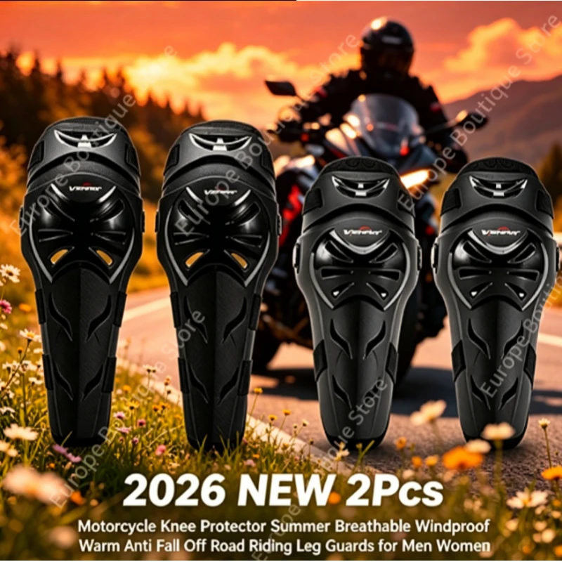 

2026 NEW Cold Resistant Off Road Knee Elbow Protector Set Vemar Anti Fall Windproof for Motorcycle Riding Protective Gear