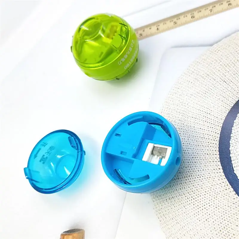 Mini 2mm Leads Sharpener Portable Sharpener With Magnifying Glass Sharpening Tool Pointer Pencil Sharpener Color Random image 5