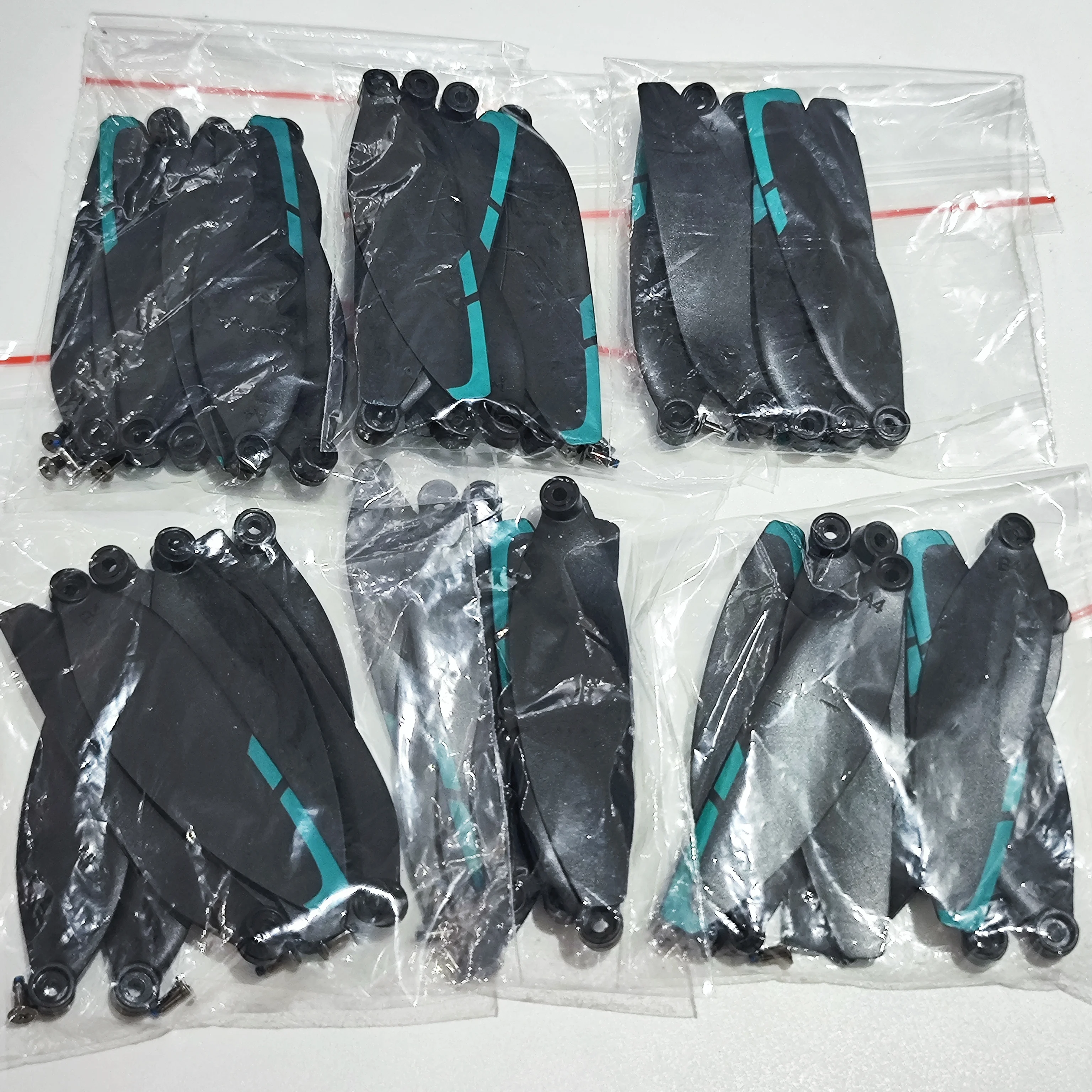 

S159 GPS Brushless Motor Foldable RC Drone Quadcopter Spare Parts Maple Leaf Wings Fan Accessories Blade Propellers 48PCS 6 Sets