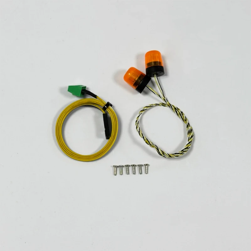 RC 1/14 Truck Beacon Light Warning Rotating Lamp For Tamiya 1/14 RC Tractor Truck All Sereis Parts 1/10 Crawler Drift TRX4