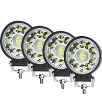 4inch 123W LED Bar Offroad 4X4 Spotlight 12V 24V Work Light Bar For Jeep Truck Car Tractor SUV ATV Barra LED Headlights