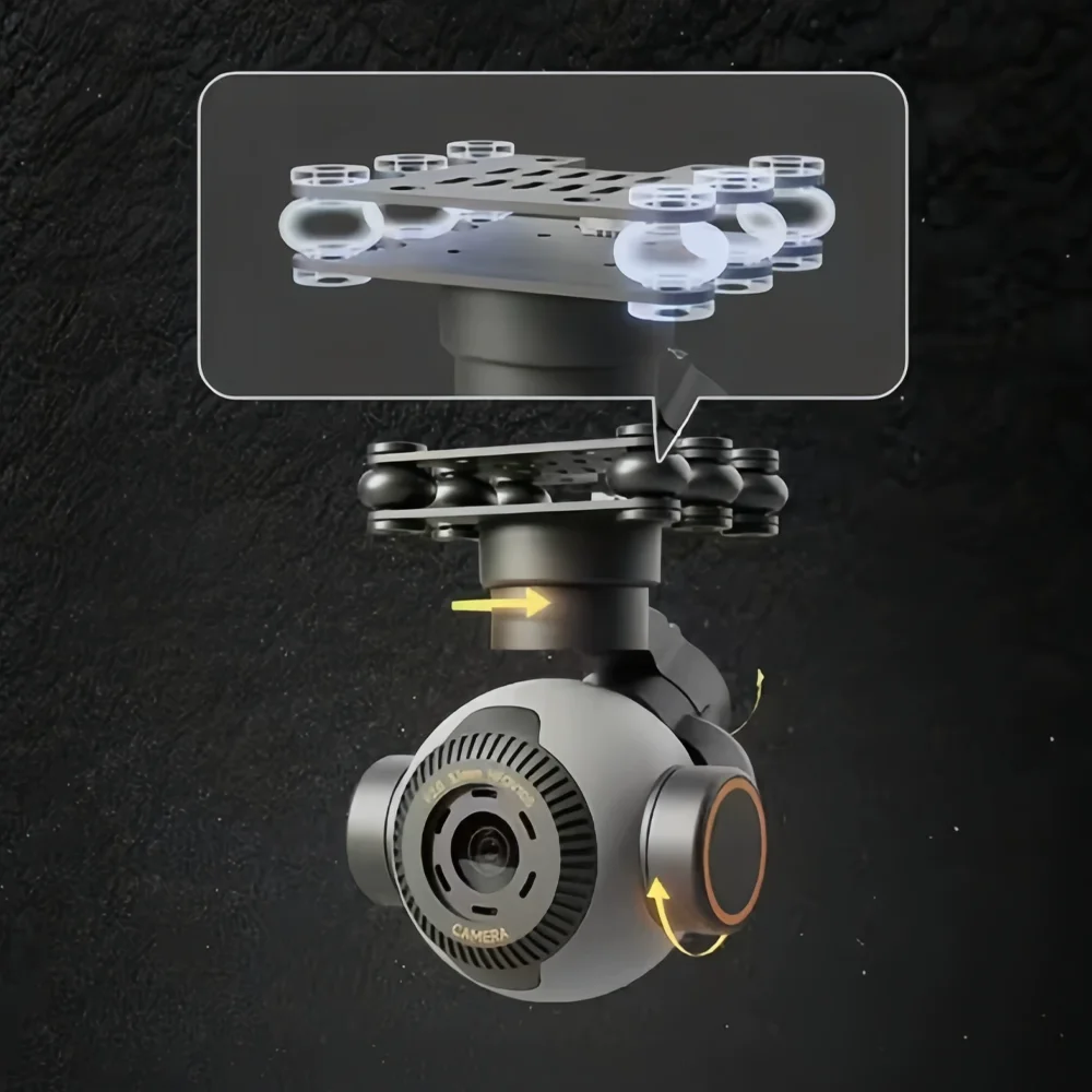 กล้องพาโนรามา SKYDROID C11 ความละเอียด 4K Ultra-High Definition ระบบกันสั่นสามแกน ซูมอิเล็กทรอนิกส์ 30 เท่า ติดตามอัจฉริยะ